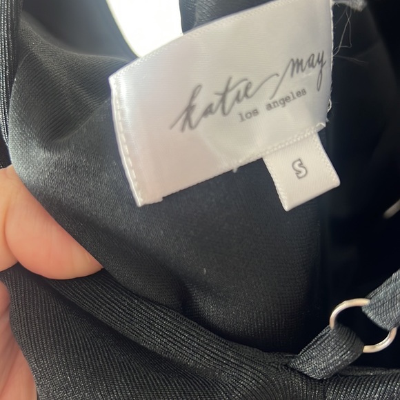 (SOLD) Katie May A Cut Above Gown in Black - Picture 9 of 10